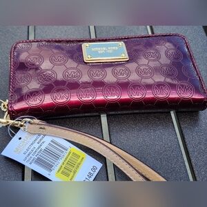 Michael Kors Patent Leather Wallet NWT